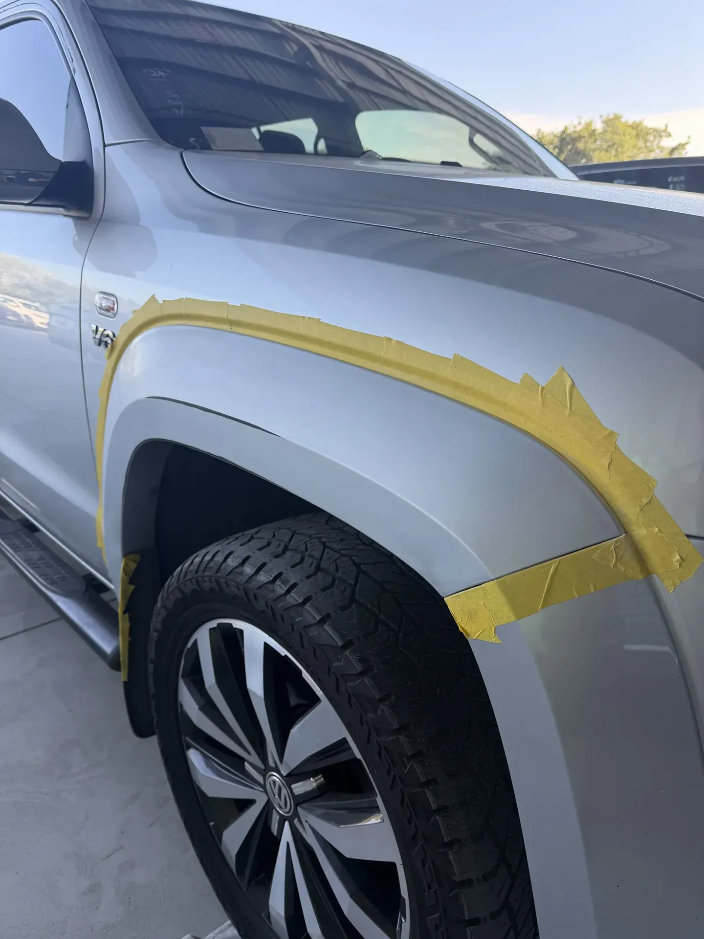 Before repair example